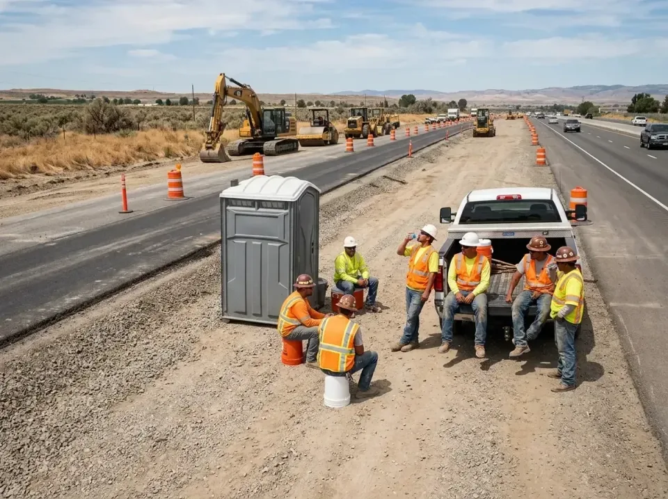 highway-road-construction-crew-007 — frequently asked questions, Porta Potty and Restroom Rentals in Big Lake, AK
